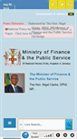 Mobile Screenshot of mof.gov.jm