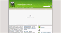 Desktop Screenshot of mof.gov.ws